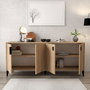 Hanah Home Deren 4006 Consola Roble Zafiro